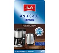 Melitta Détartrant en Poudre, Pour Cafetières à Filtres, 6 x 20g