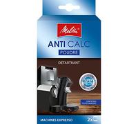 Melitta Mélitta Détartrant en Poudre, Pour Machines à Café Automatiques, à Capsules et à Dosettes, 2 x 40 g