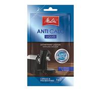 Melitta Détartrant Liquide, Pour Machines à Café à Capsules et à Dosettes, 100 ml, Usage Unique, noir