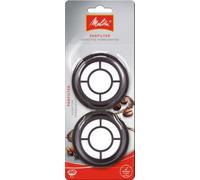 Melitta Filtre à café permanent 180424 – 2 pièces pour Philips Senseo, noir