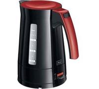 Melitta Enjoy Aqua Bouilloire sans fil, sans BPA noir/rouge G
