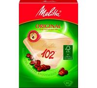 Melitta Filtre à café 102 – 80 filtres bruns – 8-10 tasses