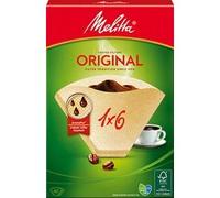 Melitta Filtre à café arôme '1x6', marron nature