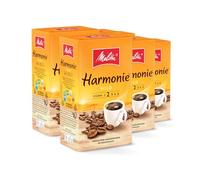 Melitta Harmonie Mild Filter Coffee 6 X 500 G, Moulu, en Poudre pour Machines à Café Filtre, Torréfaction Douce, Torréfié en Allemagne, en Barquette