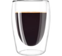 MELITTA Lot de 2 verres en borosilicate pour café long 200 ml transparent