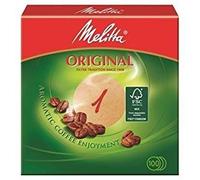 Melitta Original 1 Lot de 300 filtres ronds à café (rond/marron naturel)