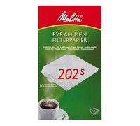 Melitta Papier filtrant 202 S Pyramide - Blanc (Lot de 100)