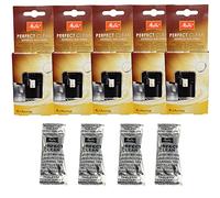 Melitta Perfect Clean 1500791 Lot de 5 sachets contenant 4 pastilles de nettoyage pour machines à café de 1,8 g