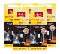 Melitta Perfect Clean 4 tablettes de nettoyage pour machines à expresso 4 x 1,8 g (lot de 5)