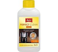 Melitta Perfect Clean Liquide pour machine à café filtre, 250 ml, liquide naturel, bouteille en plastique transparent, article n° 6767001