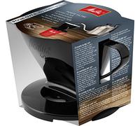 Melitta Porte-filtre, Pour Filtre à Café 1x2, Compatible avec 1 Verseuse ou 2 Tasses, Plastique, Pour Over, Noir