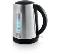 Bouilloire Melitta Prime Aqua 1018-02 1,7 L Noir, Acier inoxydable Noir G
