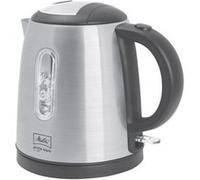 Melitta Prime Aqua mini top - Bouilloire - 1 litre - 2.2 kWatt - acier inoxydable Acier inoxydable G