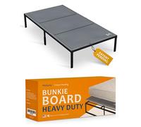 Meliusly Planche Bunkie robuste de 10 mm pour lit simple (96,5 x 190,5 cm) en attente de brevet en attente de brevet - Respirante, réduction du bruit, résistante à l'humidité, support de lit à profil