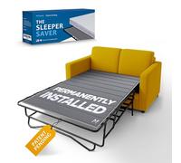 Meliusly Planche de support pour canapé-lit installée de manière permanente (122 x 122 cm - Taille complète) - Support en bois renforcé pour canapé-lit, planche à matelas extractible, bouclier de