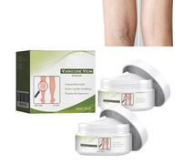 Melivu Krampfaderncreme, Melivu Varizencreme, natürliche Creme zur Linderung von Krampfadern, verbessert das Aussehen der Beine (2pcs)