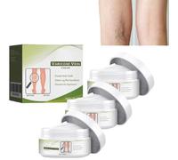 Melivu Krampfaderncreme, Melivu Varizencreme, natürliche Creme zur Linderung von Krampfadern, verbessert das Aussehen der Beine (3pcs)