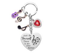 Melix Home Taylor Quotes Merch Porte-clés pour amateurs de musique Cadeaux pour les fans Adolescentes Filles Femmes Porte-clés Mignon, Porte-clés musical, M