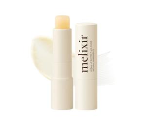 Melixir Vegan Baume à lèvre Nourrissant Hydratant Sans Cire d'Abeille Ni Vaseline, Brillance Naturelle, 3,9 g