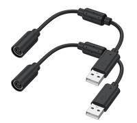 Meliya Câble USB pour manette Xbox 360, Logitech G920 G923 G27 G29 Driving Force, Thrustmaster Ferrari 458 Spider Racing, Guitar Hero et prise USB Xbox