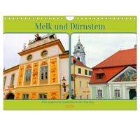 Melk et Dürnstein, deux petites villes pittoresques de la Wachau, Version française (Calendrier mural 2026 DIN A4 portrait), Calendrier CALVENDO mensuel