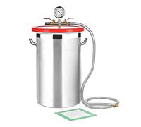 Melko® 27,7l de Chambre sous vide en acier inoxydable 28 cm entgasung Chambre Résine cas Vacuum Chamber