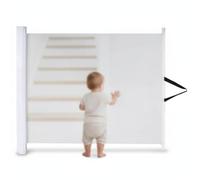 Melko Barrière de Protection pour Porte d'escalier - Plusieurs Couleurs - Extensible - pour Enfants, Chiens, bébés, Chiots et Autres Animaux domestiques