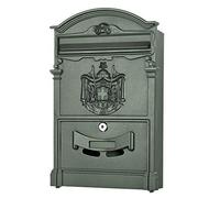 Melko Boîte aux Lettres Murale Antique Vert