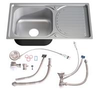 Melko Evier inox encastrable Evier de cuisine Equerre Accessoires d'angle