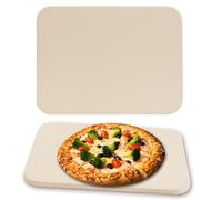 Melko Pierre à pizza pour four, barbecue à gaz et barbecue au charbon, résistante aux