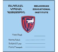 Melkonian Educational Institute Notebook: Lined Notebook for Studying, Journaling, and Note-Taking, Melkonian school themed