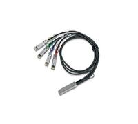 Mellanox LinkX - Câble d'attache directe 100GBase - QSFP28 pour SFP28 - 3 m - cuivre hybride/fibre optique - SFF-8665/SFF-8402/SFF-8636/ IEEE 802.by