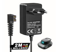 Mellbree Chargeur 12,6 V pour robot de piscine Aiper Seagull SE 600/1000/1500/P1111/Pilot H1 | Câble d'alimentation de rechange de 2 m pour aspirateur automatique de piscine, chargement sûr et