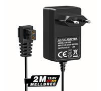 Mellbree Chargeur 12,6 V pour robot de piscine Steinbach | Câble d'alimentation de rechange de 2 m pour aspirateur automatique de piscine, charge sûre et efficace (pour Battery Basic 2.0)