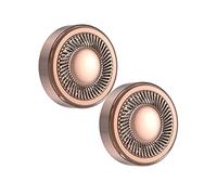 Mellbree Lot de 2 têtes de rechange pour épilation faciale Flawless Generation 1 - Compatibles avec Finishing Touch Flawless - Outil d'épilation faciale - Or rose