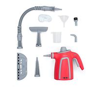 Mellerware - Nettoyeur à vapeur Fush! | Nettoyeur à Main Portable | 1050W | Multifonctions | Réservoir 380mL | 9 accessoires pour la maison, la salle de bain, la cuisine, tapis, moquettes | Rouge