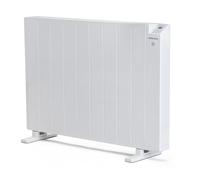 Mellerware - Radiateur électrique programmable Comfy! | 2000W Basse consommation | 3 modes + fonction fenêtre ouverte | Système anti-basculement | Radiateur 30m2 | Google Home Alexa | Large