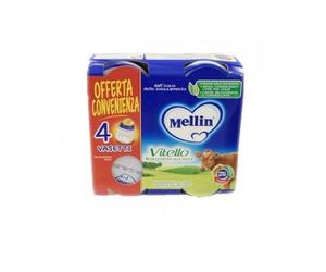 Mellin Omog Veau 4X80G