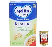 Mellin Rigatini Con Piselli 280 G Mellin