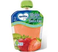 Mellin Sachet Fraise Kiwi 6M+ Bio 90g