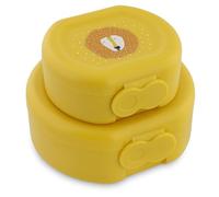 Lot de 2 boîtes à goûter à clip Mr. Lion