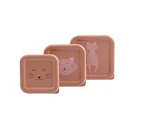 Mellis Trixie - Boîtes à Goûter pour Enfants - 3 Pièces (Mrs. Cat)