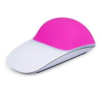 Mello Coussin en silicone pour Apple Magic Mouse 1 et 2 Rose vif
