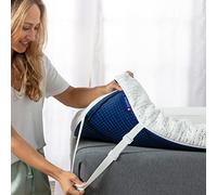 mello - Surmatelas Ferme 7cm Oeko-Tex, surmatelas 90 x 200 cm Fabriqué en France, Qualité supérieure, Housse déhoussable et Lavable, Surmatelas 90 x 200 cm Tonique