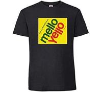 Mello Yello Original Novelty Retro T Shirt Tee Fun Gift1 Black Manches Courtes(X-Large)