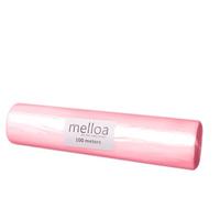 MELLOA Kit de recharge pour remplir 10 cartouches de seau à couches compatible avec Tommee Tippee Sangenic TEC Simplee Twist & Click et bien d'autres en cassettes (Rose, 100m)