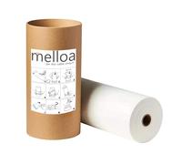 MELLOA poubelle à couches chargeur cartouche compatible avec les d'élimination des couches Tommee Tippee Sangenic Tec Twist and Click Semplee Ubbe et d'autres (Bleu, 100m + tube en papier)