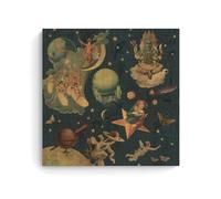 Mellon Collie And The Infinite Sadness Art Poster décoratif sur toile pour salon, chambre à coucher, art mural, impression photo, décoration moderne, décoration de chambre familiale, 30 x 30 cm