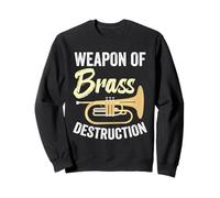 Mellophoniste : Destruction d'instruments à cuivres Sweatshirt