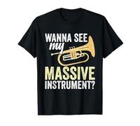 Mellophoniste, Joueur de cuivres Massive Mellophone T-Shirt